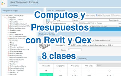 Curso de Cómputos y Presupuestos con Revit y Qex